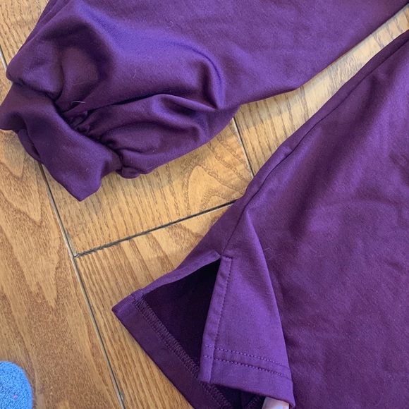 Womens diadora Purple Quarter-Zip Pullover sweater - Picture 5 of 5